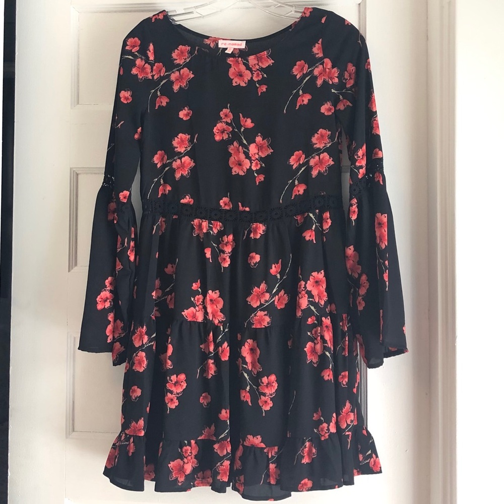 Cherry blossom sun dress